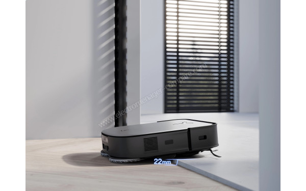 ECOVACS DEEBOT X2 OMNI Noir - Mise en situation (cr&eacute;dit : Boulanger)