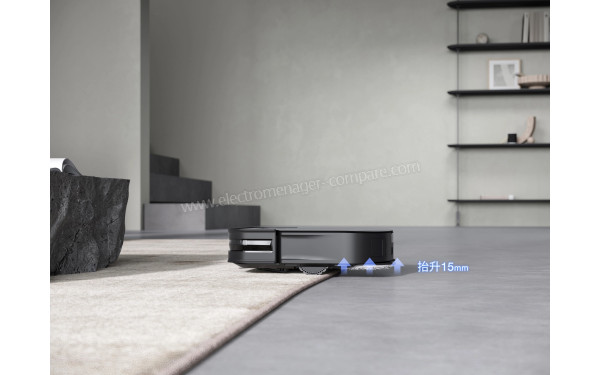 ECOVACS DEEBOT X2 OMNI Noir - Mise en situation (cr&eacute;dit : Boulanger)