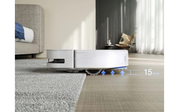ECOVACS DEEBOT X5 Omni Blanc - Mise en situation