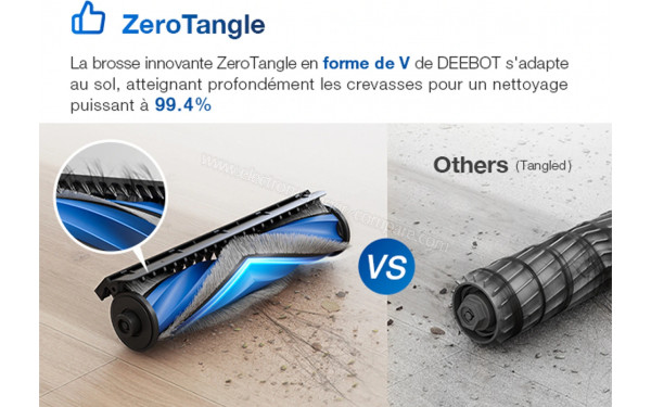 ECOVACS DEEBOT T30 PRO OMNI Blanc - Mise en situation