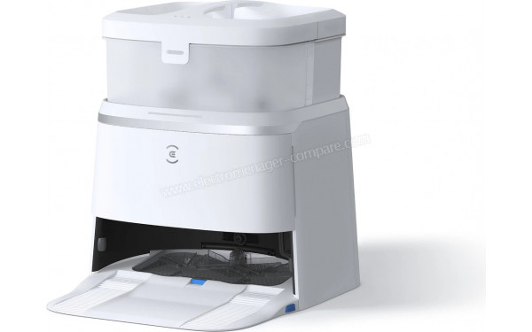 ECOVACS DEEBOT T30 PRO OMNI Blanc - Vue de la base de chargement