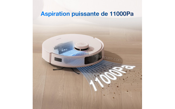 ECOVACS DEEBOT T30 PRO OMNI Rose - Puissance d'aspiration