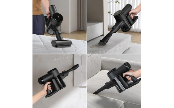 ECOVACS DEEBOT T30S COMBO Complet Noir - Aspirateur &agrave; main