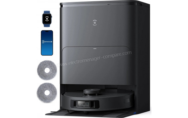 ECOVACS DEEBOT T30S Pro Omni Gen2 Noir - Vue d'ensemble