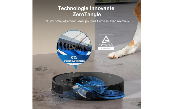 ECOVACS DEEBOT T30S Pro Omni Gen2 Noir - Technologie ZeroTangle