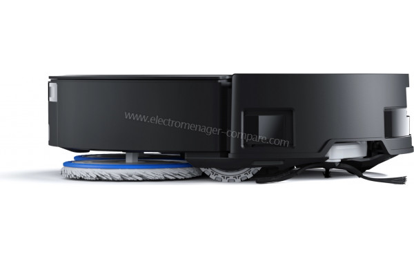 ECOVACS DEEBOT T50 Max Pro Omni Noir - Vue de profil