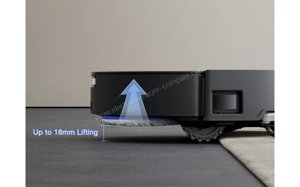 ECOVACS DEEBOT T50 Max Pro Omni Noir - Levage automatique
