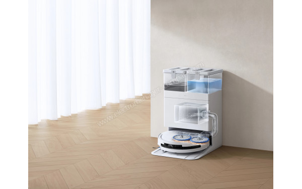 ECOVACS DEEBOT T50 Omni Blanc - Remplissage et vidange automatique