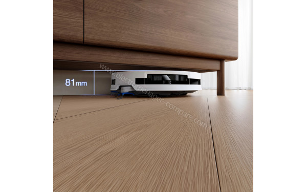 ECOVACS DEEBOT T50 Omni Blanc - Dimensions