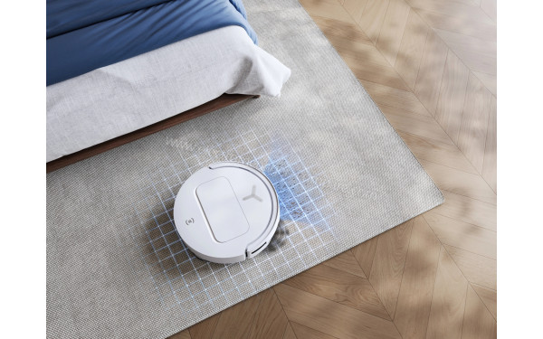 ECOVACS DEEBOT T50 Omni Blanc - D&eacute;tection de la salet&eacute;