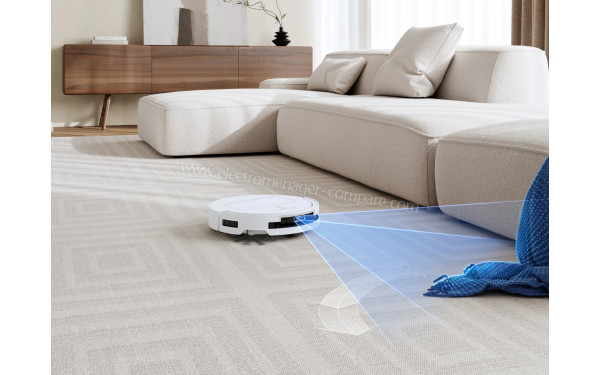 ECOVACS DEEBOT T50 Omni Blanc - Evitement des obstacles
