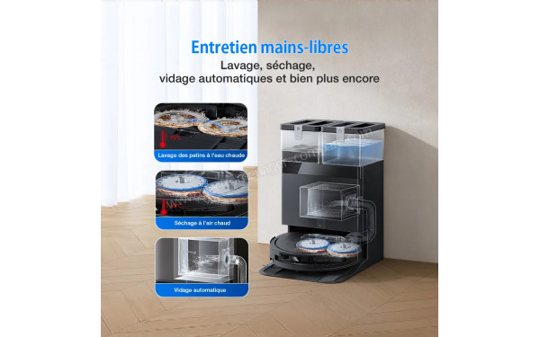 ECOVACS DEEBOT T50 OMNI Gen3 Noir - Mise en situation