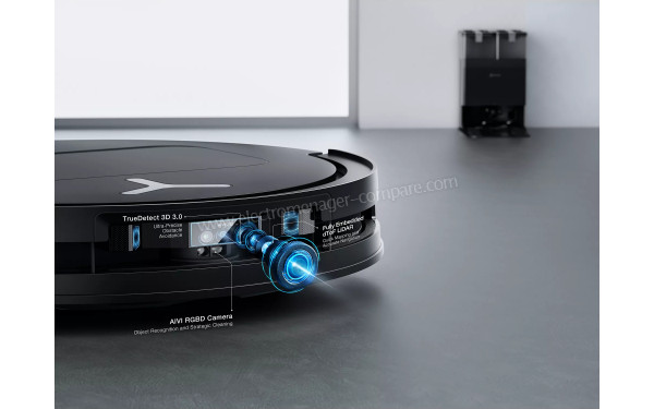 ECOVACS DEEBOT T50 Pro Omni Gen2 Noir - Mise en situation