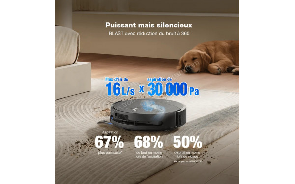ECOVACS DEEBOT T90 PRO OMNI Care Kit Noir - Mise en situation