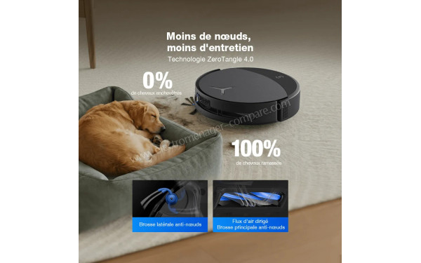 ECOVACS DEEBOT T90 PRO OMNI Care Kit Noir - Mise en situation
