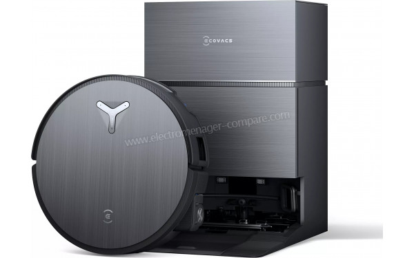 ECOVACS DEEBOT X11 Pro Omni - Vue de dessus avec base de chargement