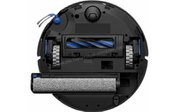 ECOVACS DEEBOT X11S OmniCyclone Noir - Vue du dessous