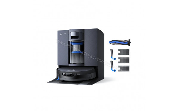 ECOVACS DEEBOT X12 OmniCyclone Care Kit Noir - Vue d'ensemble