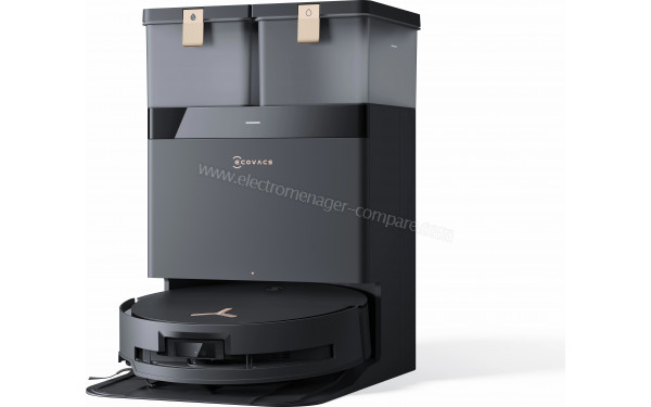 ECOVACS DEEBOT X8 Pro Omni Noir - Vue 3/4 droite