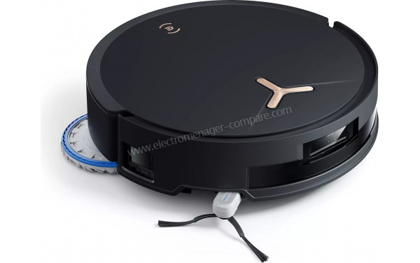 ECOVACS DEEBOT T50 Max Pro Omni Gen 2 Noir - Vue 3/4 gauche