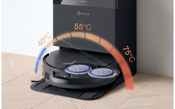 ECOVACS DEEBOT T50 Max Pro Omni Gen 2 Noir - Mise en situation