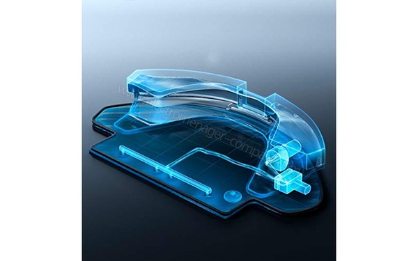 ECOVACS DEEBOT Ozmo Slim10 - Technologie de lavage OZMO