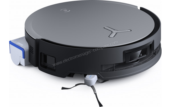 ECOVACS DEEBOT X8 Omni Noir - Vue 3/4 gauche