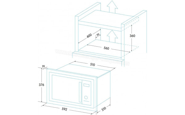 EDESA EMW-2020-IG X - Sch&eacute;ma technique
