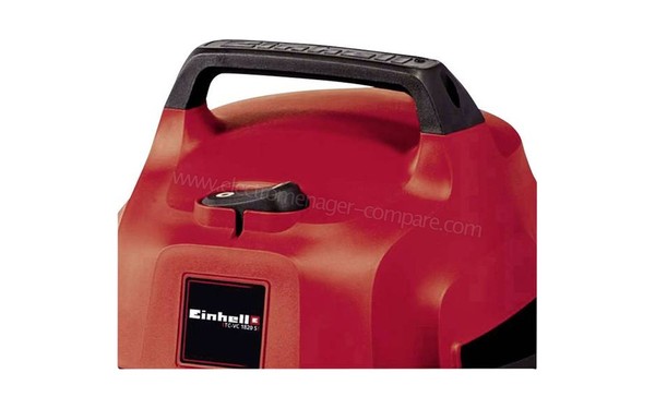 EINHELL TC-VC 1820 S - Vue du bouton de mise sous tension
