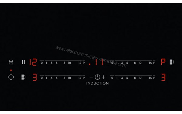 ELECTROLUX CIV644 - Panneau de commandes