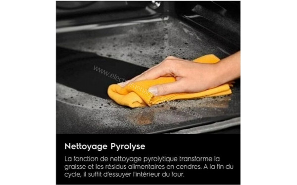 ELECTROLUX COH4P06BX0 - Nettoyage pyrolyse