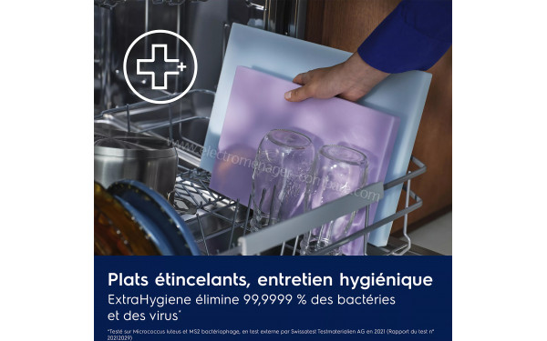 ELECTROLUX E62SC101SW - Option ExtraHygiene