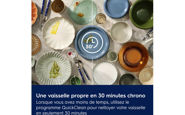 ELECTROLUX E62SC101SW - Programme QuickClean