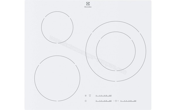 ELECTROLUX E6753IOW - Vue du dessus