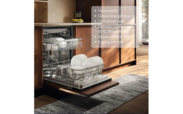 ELECTROLUX E72LA200P - Vue des paniers