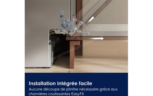 ELECTROLUX E82LA201S - Charni&egrave;res coulissantes EasyFit