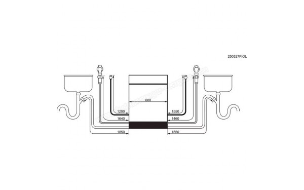 ELECTROLUX E82LA201S - Dimensions