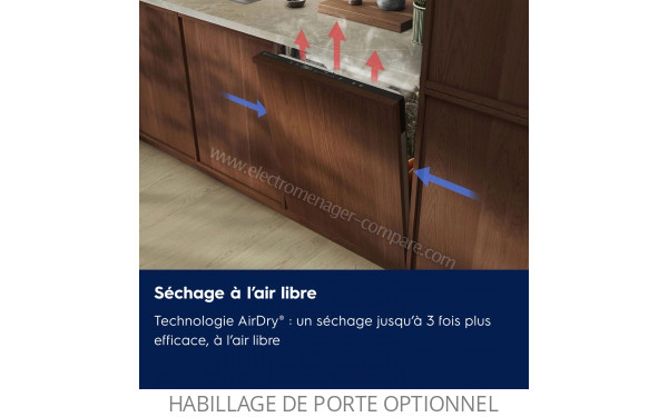 ELECTROLUX E82LX220S - Technologie AirDry