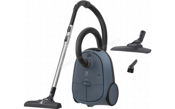 ELECTROLUX EB61C2DBF - Vue 3/4 droite avec accessoires