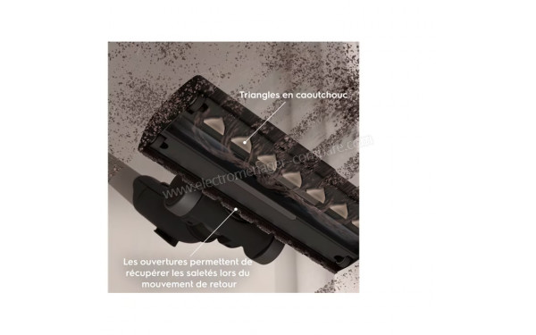ELECTROLUX EB71A3UG - Brosse vue de dessous
