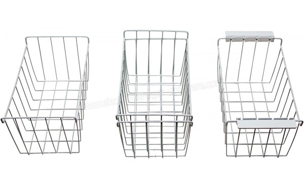 ELECTROLUX EC3330AOW1 - Vue des paniers (cr&eacute;dit : Boulanger)