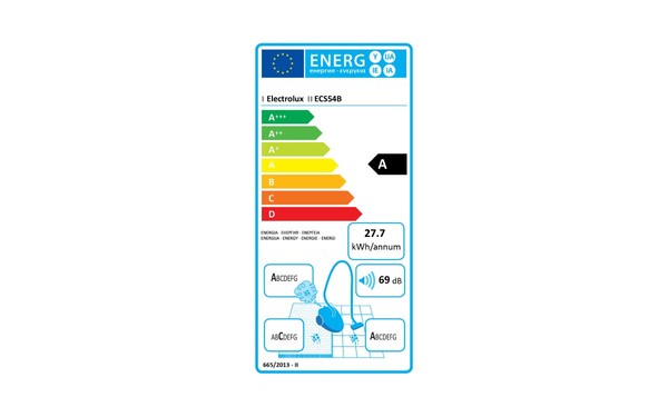 ELECTROLUX ECS54B - &Eacute;tiquette &eacute;nergie
