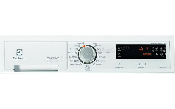 ELECTROLUX EDH3498RDE - Bandeau de commandes