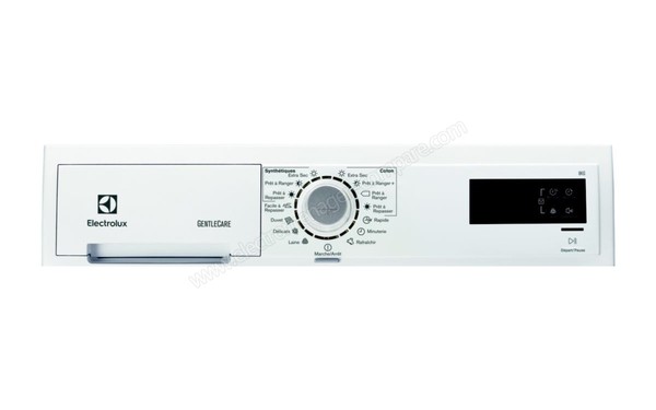 ELECTROLUX EDH3687GDW - Bandeau de commandes (cr&eacute;dit : Boulanger)