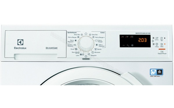 ELECTROLUX EDH3786GBE - Panneau de commandes