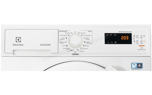 ELECTROLUX EDH3787GSE - Panneau de commandes