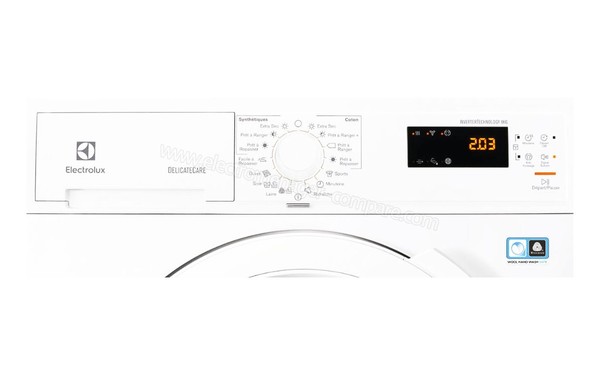 ELECTROLUX EDH3788GGE - Panneau de commandes