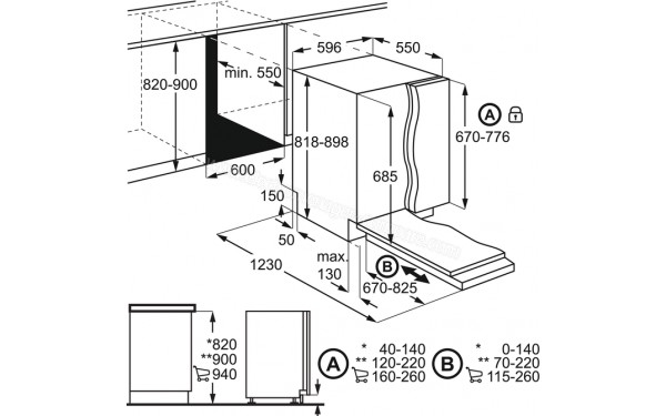 ELECTROLUX EEZ69300L - Sch&eacute;ma technique