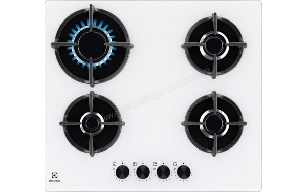 ELECTROLUX EGG64272W - Vue du dessus