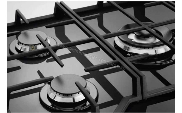 ELECTROLUX EGG7536K 2019 - Zoom sur 3 feux diff&eacute;rents